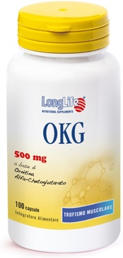 Longlife Okg 500mg Integratore Muscoli 100 Capsule