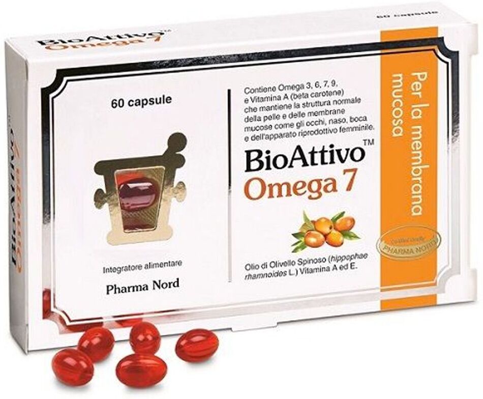 Pharma Nord Bioattivo Omega 7 Integratore Pelle 60 Capsule