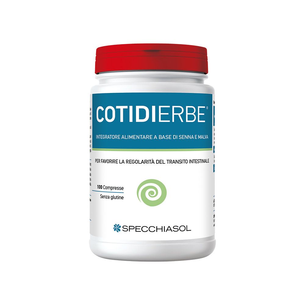 Specchiasol Cotidierbe Integratore Regolarità Intestinale 100 Compresse