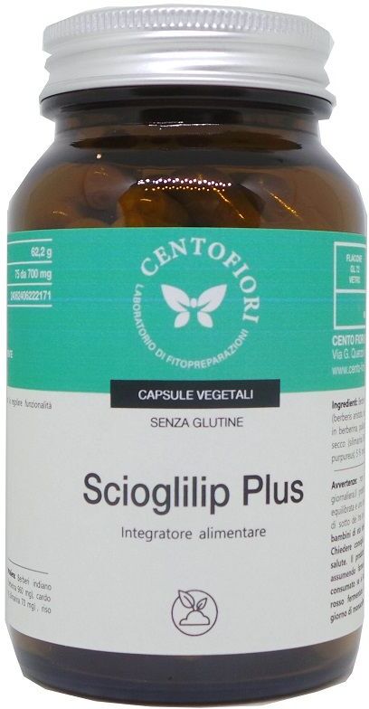 Cento Fiori Scioglilip Plus Integratore Benessere Cardiovascolare 75 Capsule