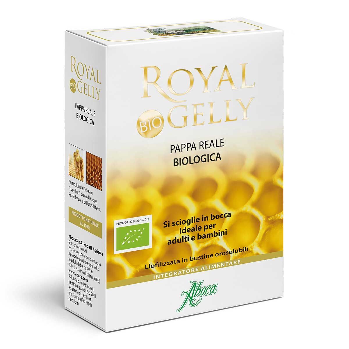 Aboca Royal Biogelly 16 Bustine Orosolubili