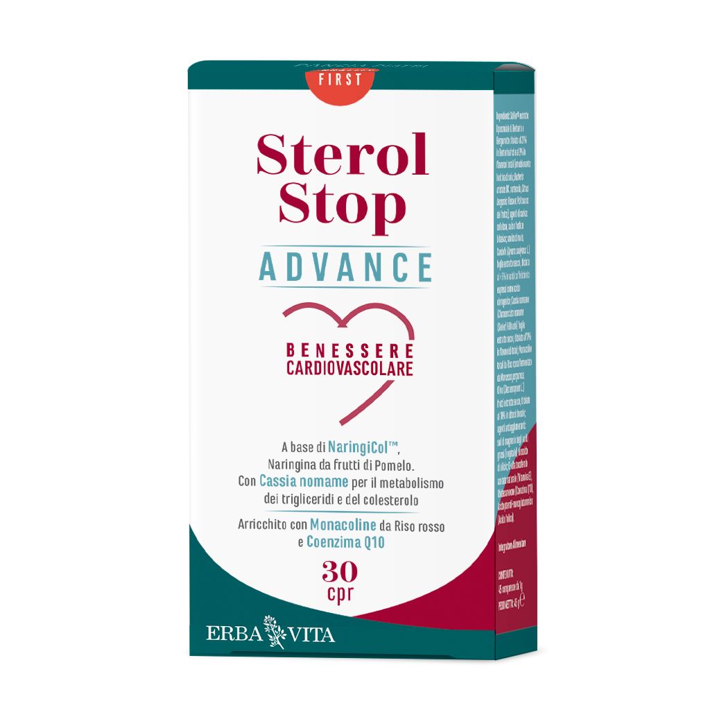 Erba Vita Sterol Stop Advance Integratore Benessere Cuore 30 Compresse