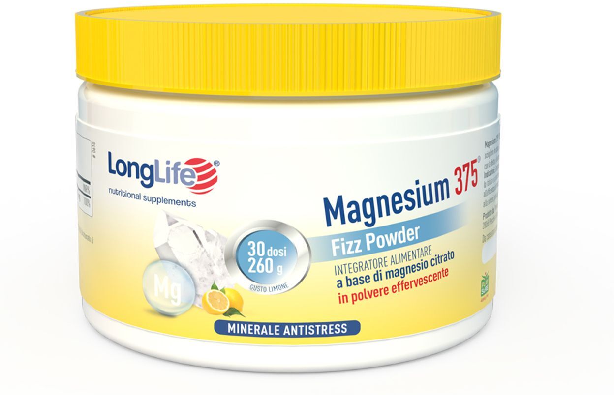 Longlife Magnesium 375 Integratore Energetico 260g