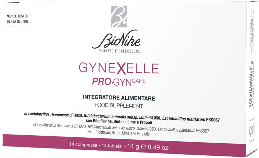 Bionike Gynexelle Pro Gyn Care Integratore Fermenti Lattici 14 Compresse