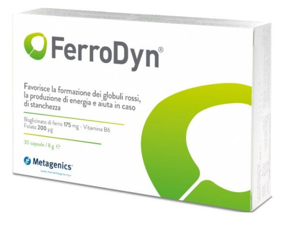 Metagenics Ferrodyn Integratore Ferro 90 Capsule