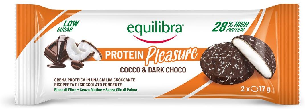 Equilibra Protein Pleasure Cocco Dark Choco 34g