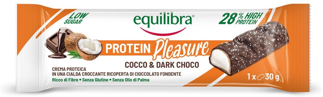 Equilibra Protein Pleasure Cocco Dark Choco 30g