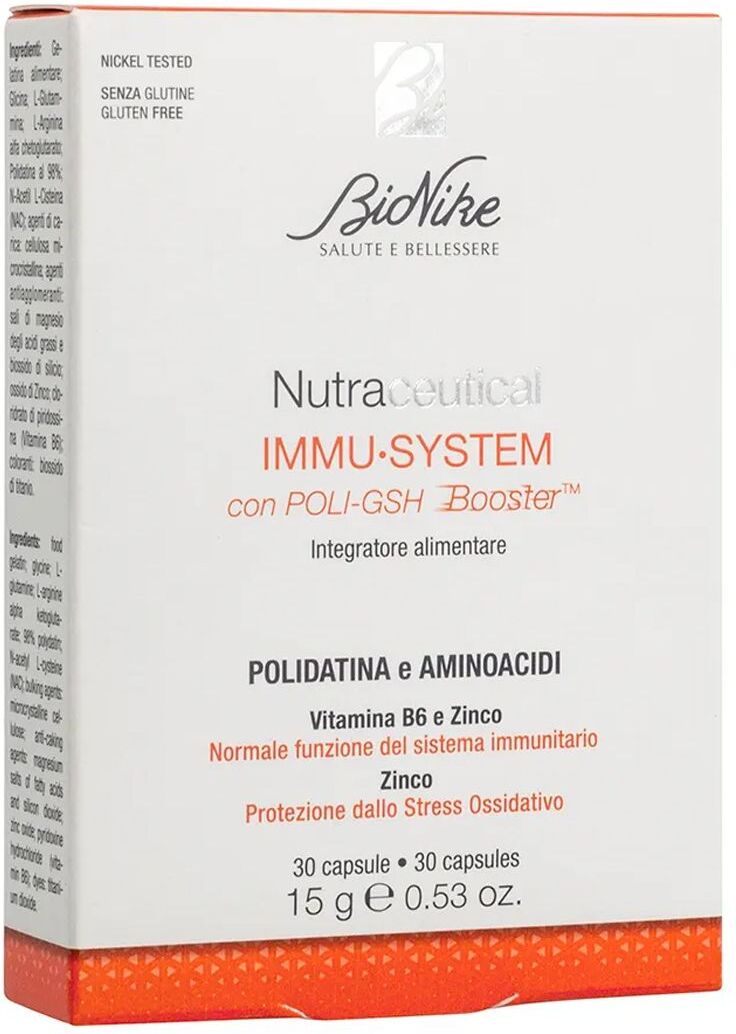 Bionike Nutraceutical Immu-system Integratore Alimentare 30 Compresse