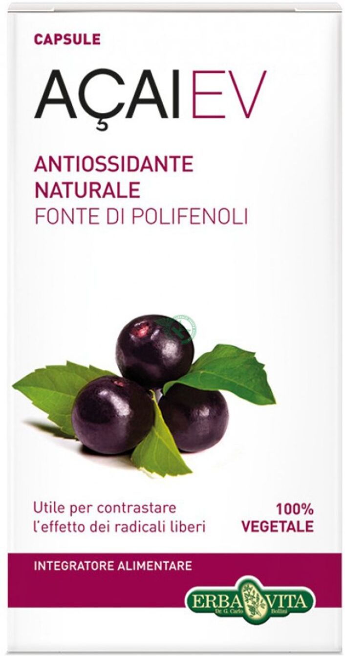 Erba Vita Acai Ev Integratore 45 Capsule