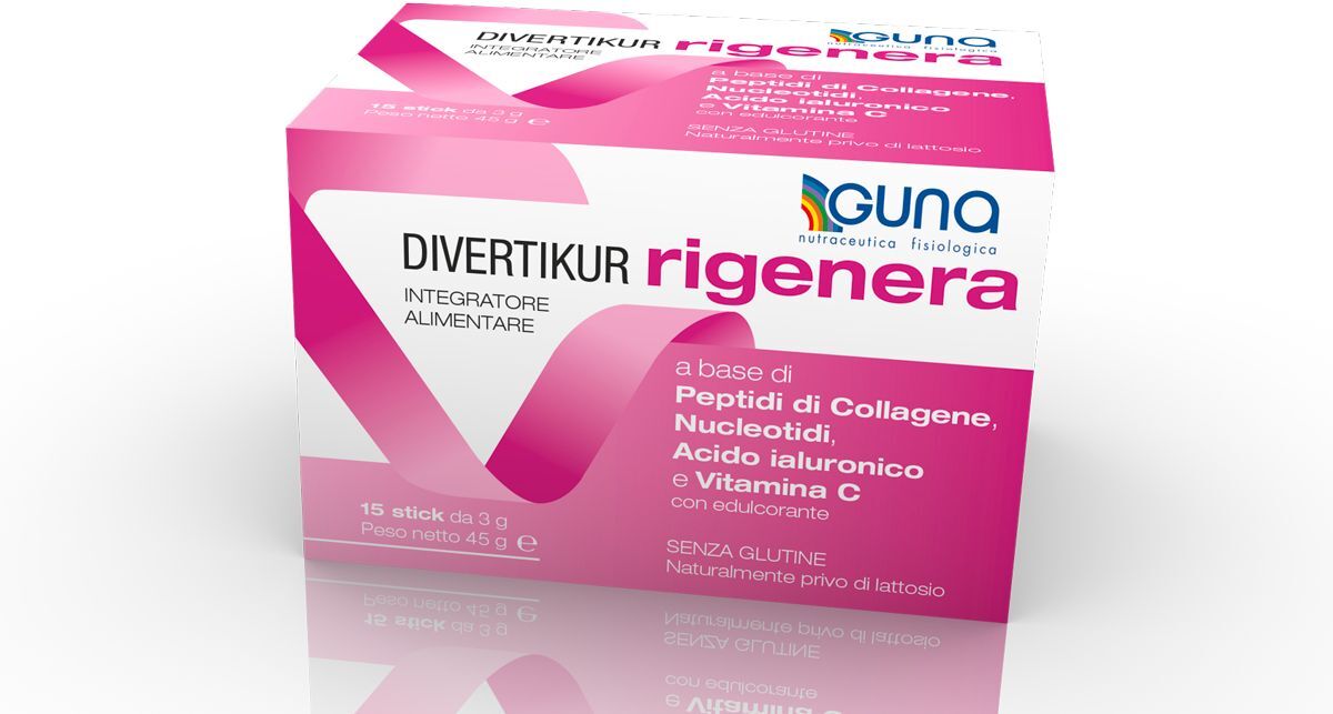 Guna Divertikur Rigenera Integratore 15 Stick