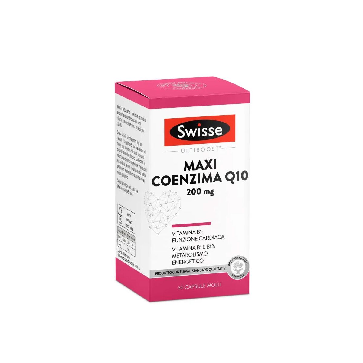 Swisse Maxi Coenzima Q10 30 Capsule Molli