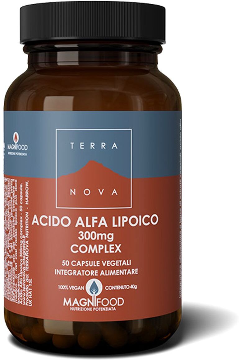 Terranova Acido Alfa Lipoico Integratore Antiradicali Liberi 50 Capsule