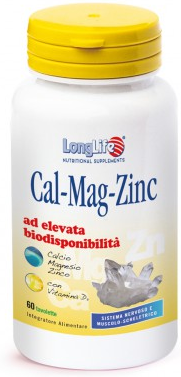 Longlife Cal/mag/zinc 60 Tavolette