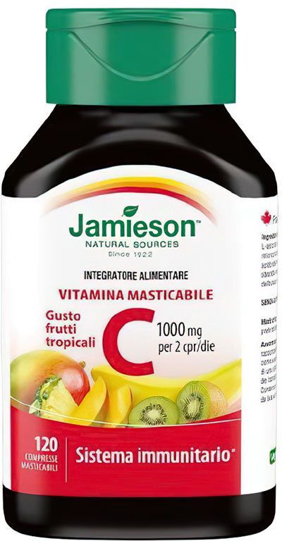 Jamieson Vitamina C 1000 Integratore Difese Immunitarie 120 Compresse