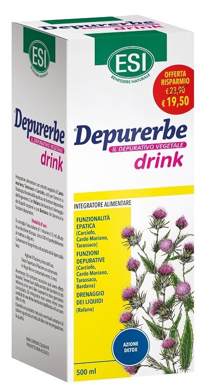 Esi Depurerbe Drink Integratore Intestino 500ml