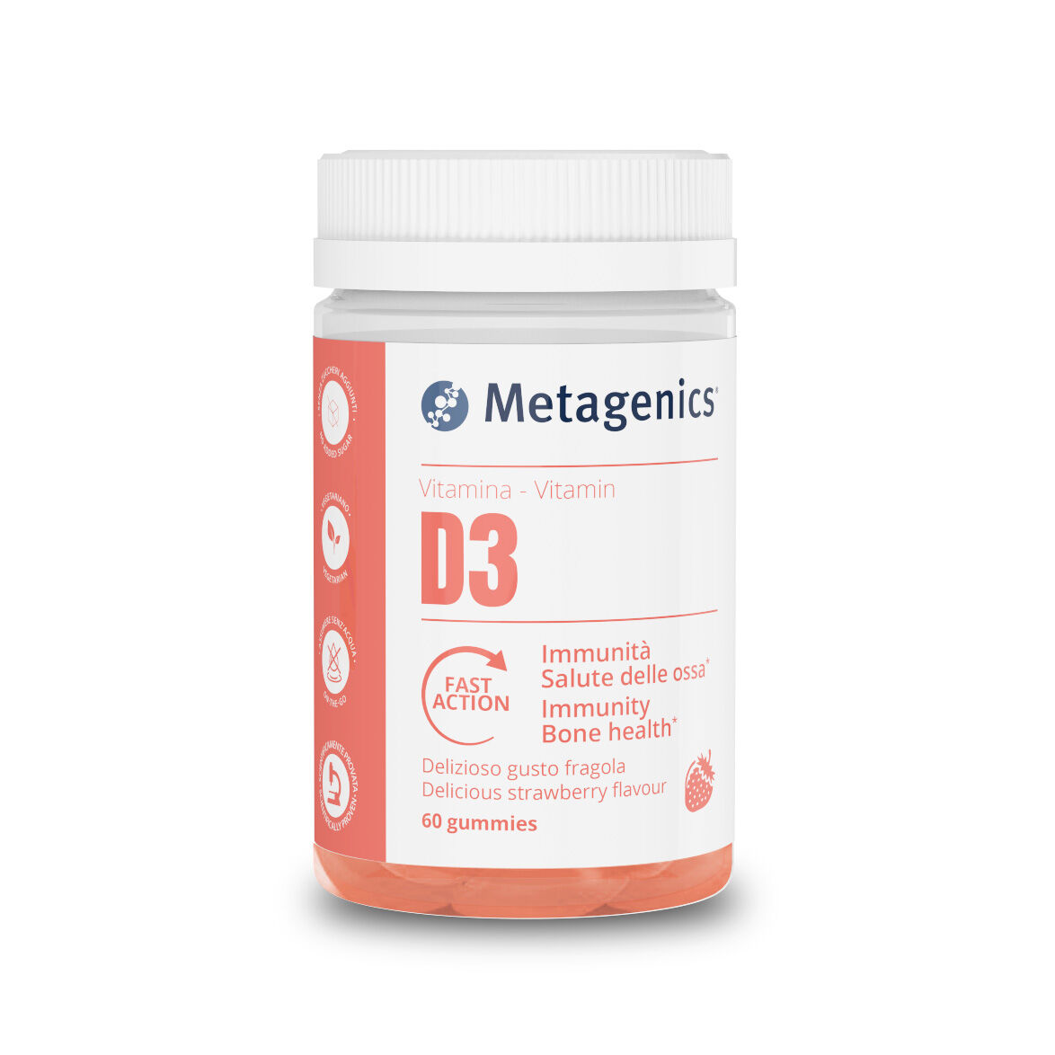 Metagenics Vitamina D3 60 Gummies