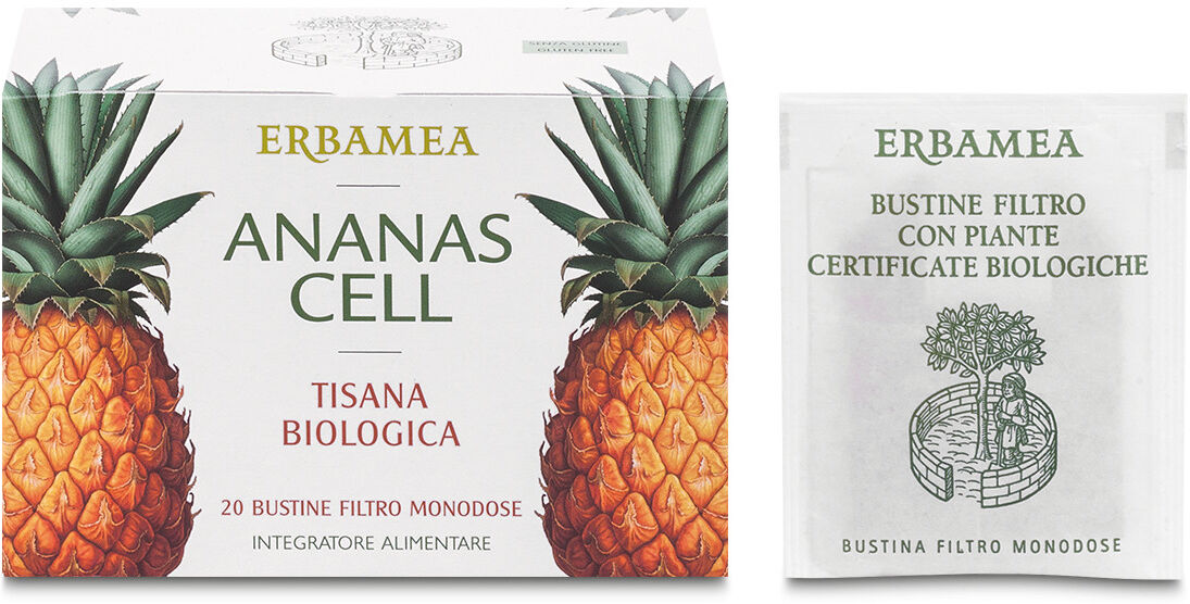 Erbamea Ananas Cell Tisana Bio 20 Bustine