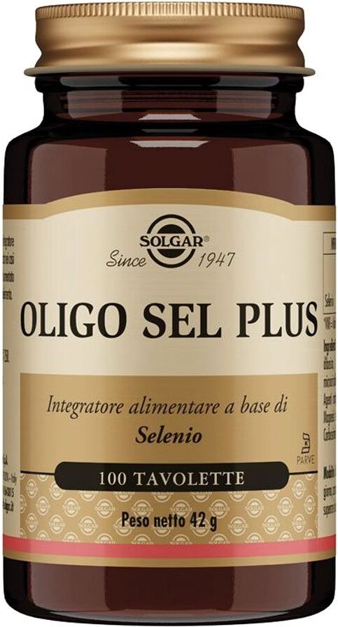 Solgar Oligo Sel Plus Integratore Capelli E Unghie 100 Tavolette