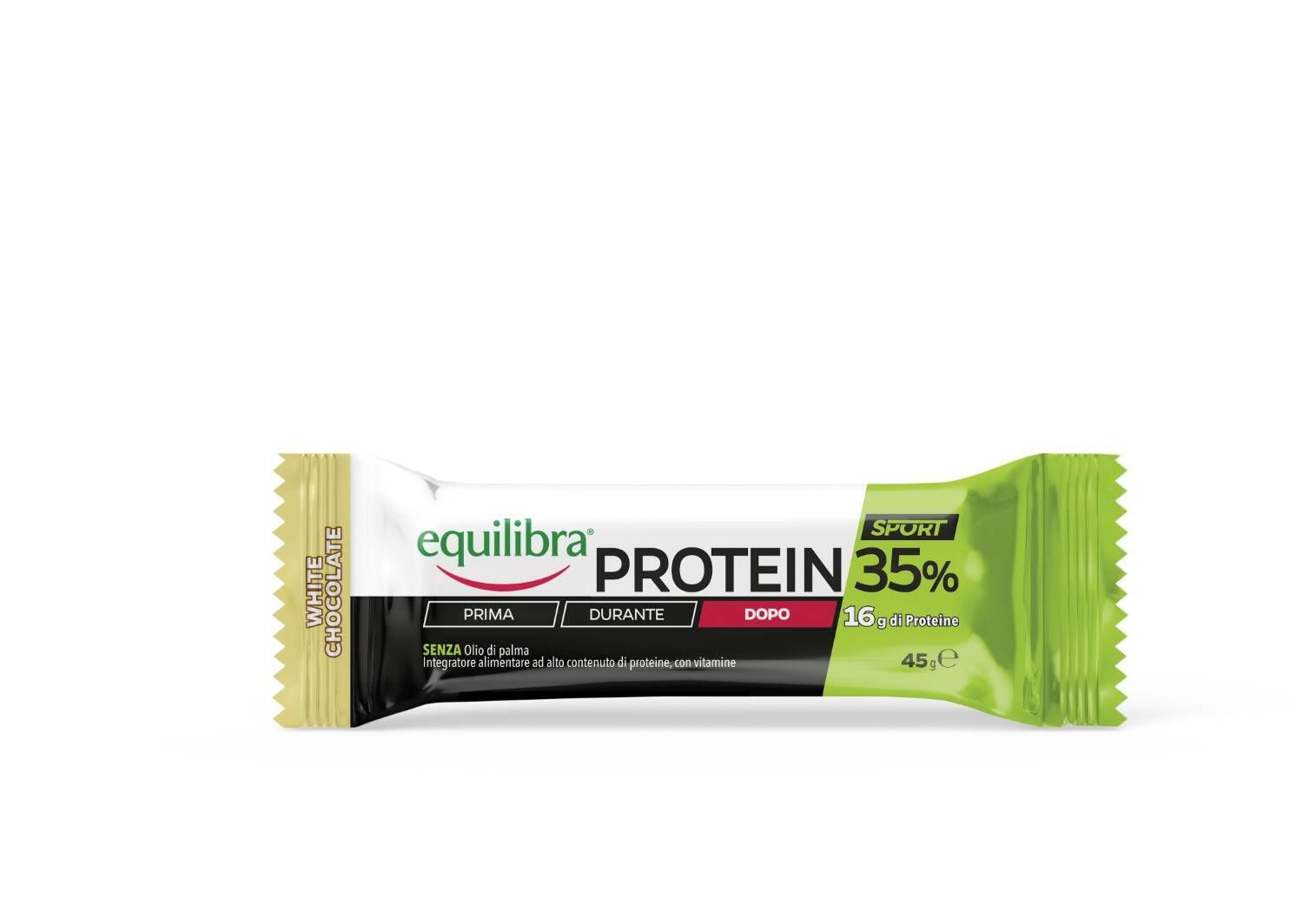 Equilibra Protein 35% White Chocolate 45g
