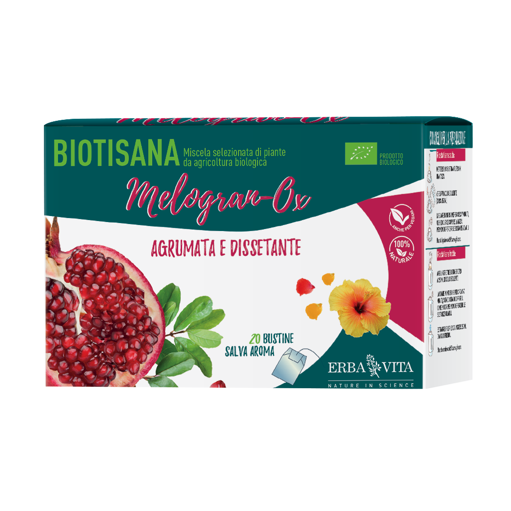 Erba Vita Biotisana Melogran-ox 20 Bustine