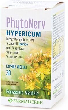 Farmaderbe Phytonerv Hypericum 30 Capsule