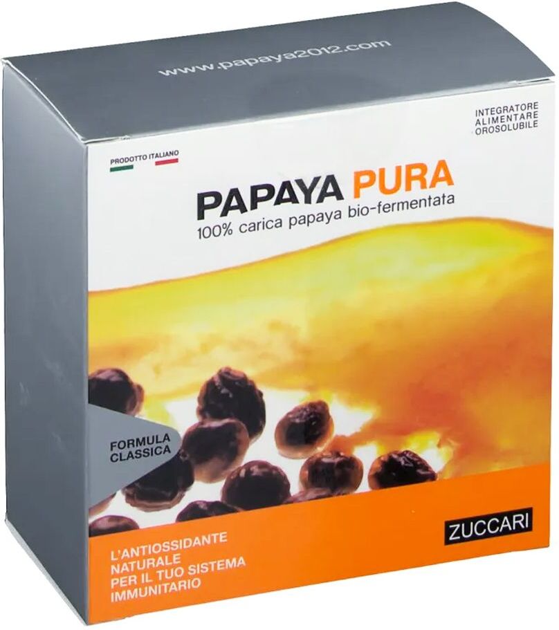 Zuccari Papaya Pura Integratore Difese Immunitarie 60 Stick