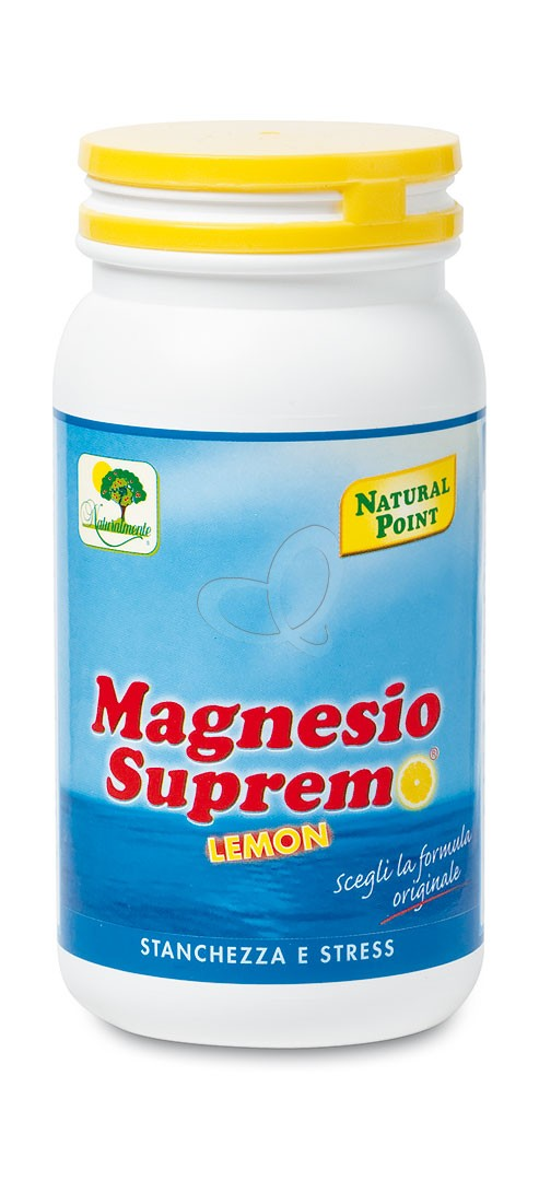 Natural Point Magnesio Supremo Polvere 150 Grammi Gusto Limone