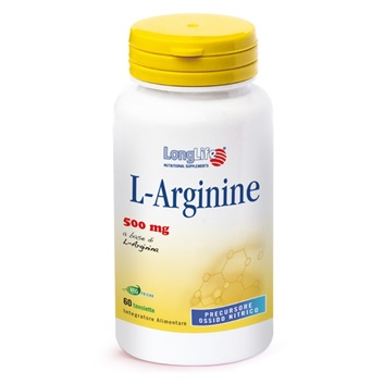 Longlife L-arginine Integratore Benessere Muscolare 60 Tavolette