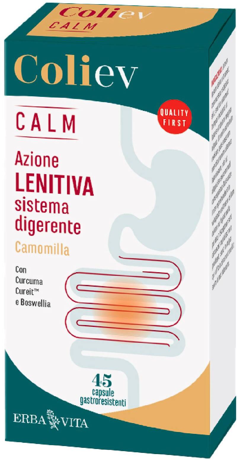 Erba Vita Coli Ev Calm Integratore Benessere Intestinale 45 Capsule