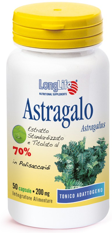 Longlife Astragalo 70% Integratore Difese Immunitarie 60 Capsule