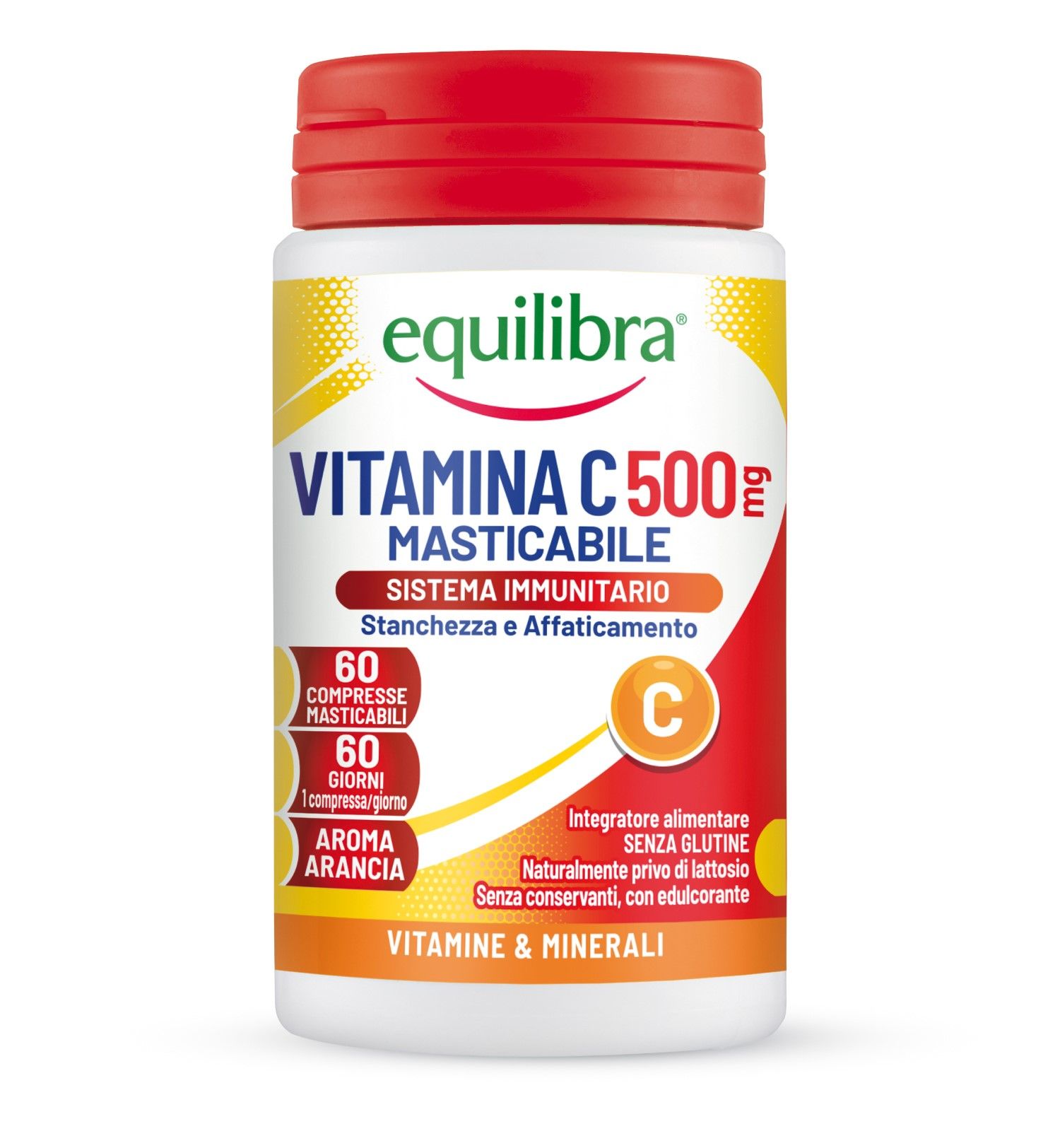 Equilibra Vitamina C 500mg 60 Compresse Masticabili