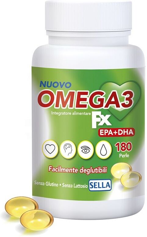 Sella Omega 3 Fx Nuova Formula Integratore 180 Perle