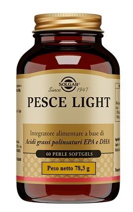 Solgar Pesce Light Integratore Salute Cardiovascolare 60 Perle