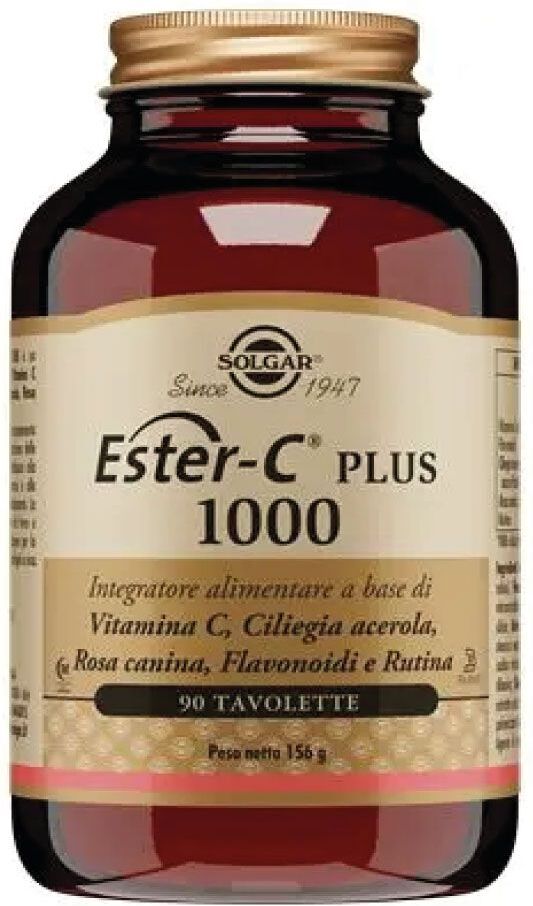 Solgar Ester C Plus 1000 Integratore Difese Immunitarie 90 Tavolette