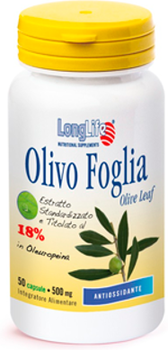 Longlife Olivo Foglia Integratore Antiossidante 60 Capsule