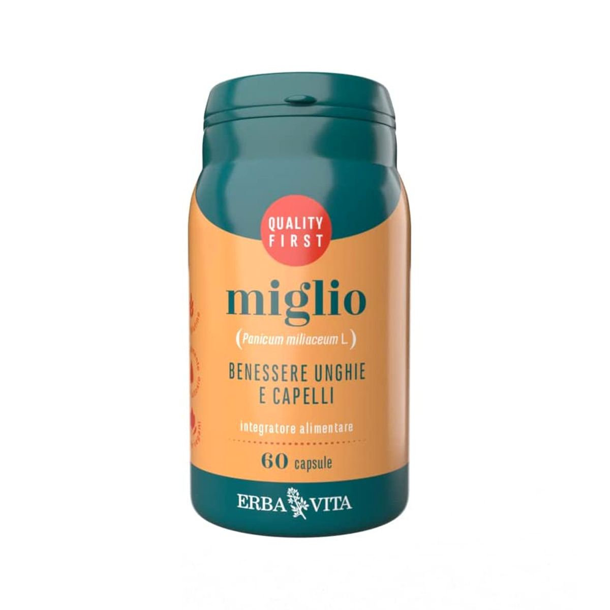 Erba Vita Miglio Integratore Unghie E Capelli 60 Capsule