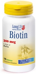 Longlife Biotin Integratore Alimentare 100 Compresse