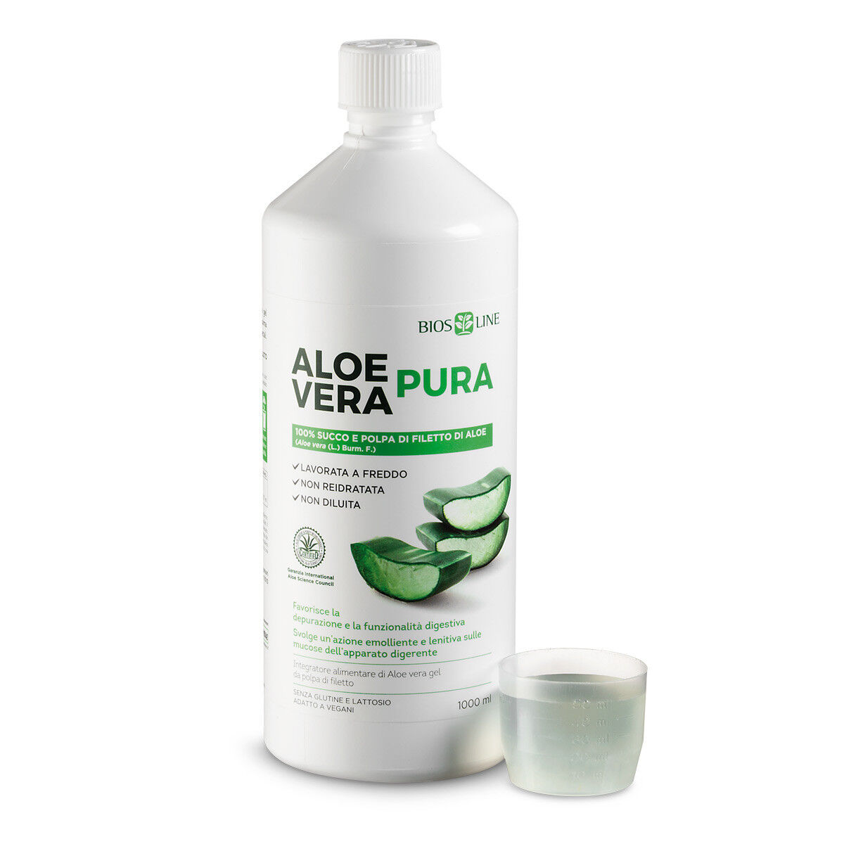 Bios Line Aloe Vera Succo Polpa 1 Litro