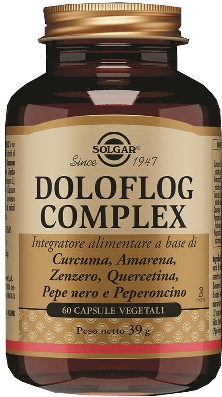 Solgar Doloflog Complex Integratore Muscoli E Ossa 60 Capsule Vegetali