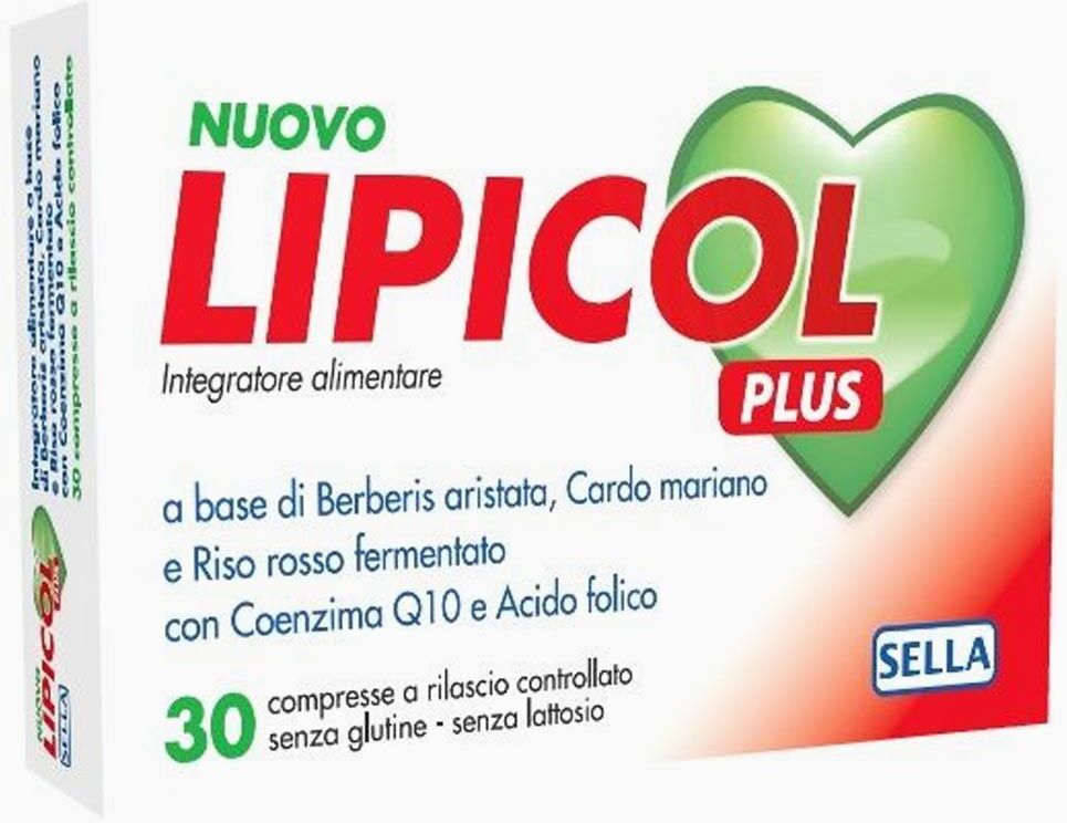 Sella Lipicol Plus Integratore Alimentare 30 Compresse Retard