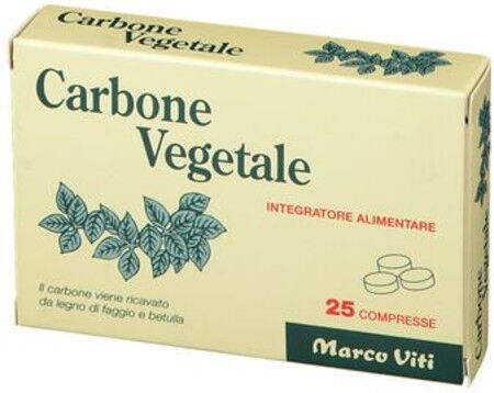 Marco Viti Carbone Vegetale Integratore 25 Compresse