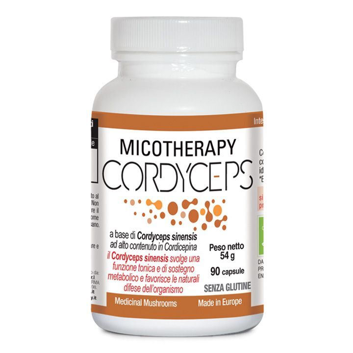 Micotherapy Cordyceps Integratore Difese Immunitarie 90 Capsule