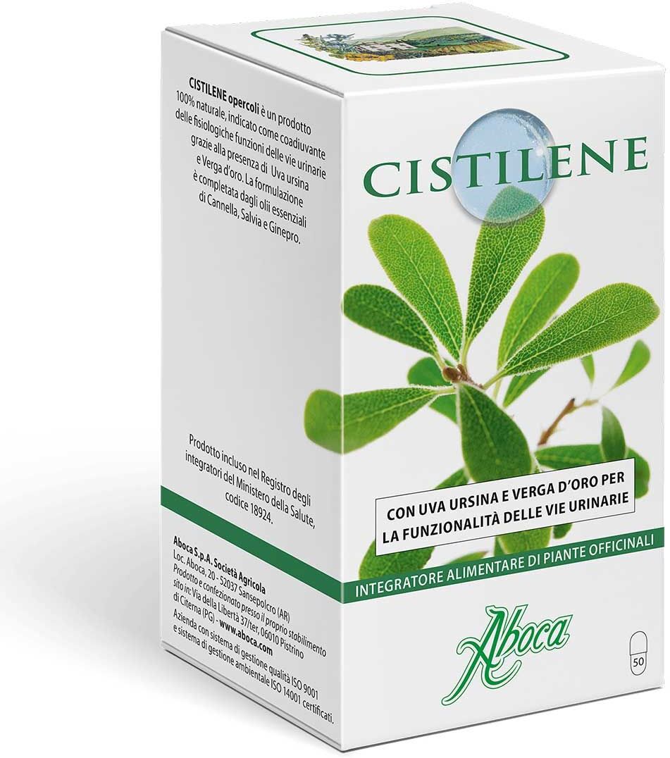 Aboca Cistilene Integratore Vie Urinarie 50 Opercoli