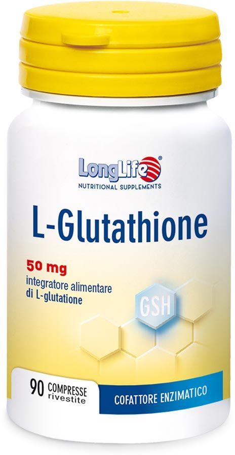 Longlife L-glutathione Integratore Antiossidante 90 Compresse