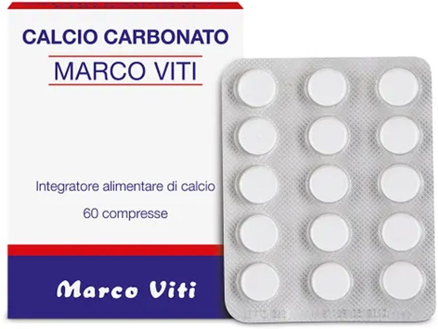 Marco Viti Viti Calcio Carbonato Integratore 60 Compresse