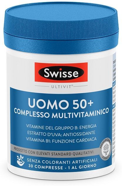 Swisse Uomo 50+ Integratore Multivitaminico 30 Compresse