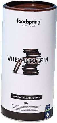 Foodspring Whey Protein Gusto Biscotti E Crema 750g