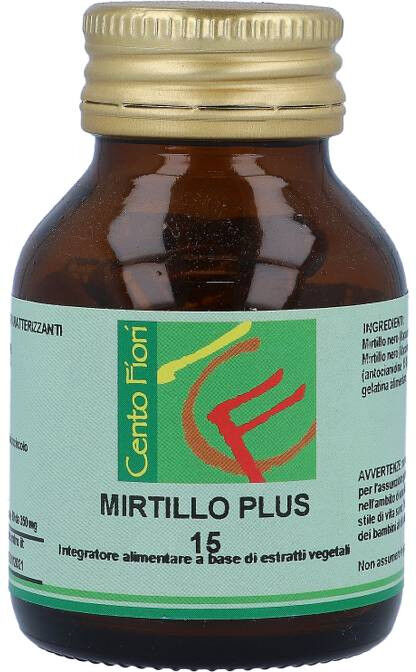 Cento Fiori Mirtillo Plus 15 60 Capsule Vegetali