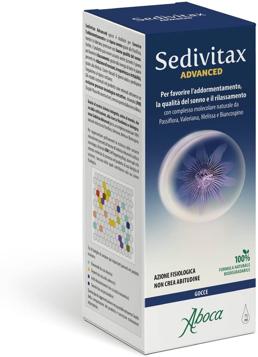 Aboca Sedivitax Advanced Integratore Sonno Gocce 75ml