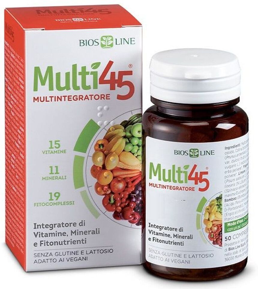 Bios Line Multi 45 Integratore Multivitaminico 100 Compresse